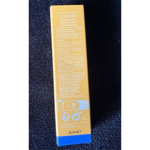 LANEIGE - NWT - Lip Glowy Balm in Peach. New in Box, .35 oz. - Picture 15 of 16
